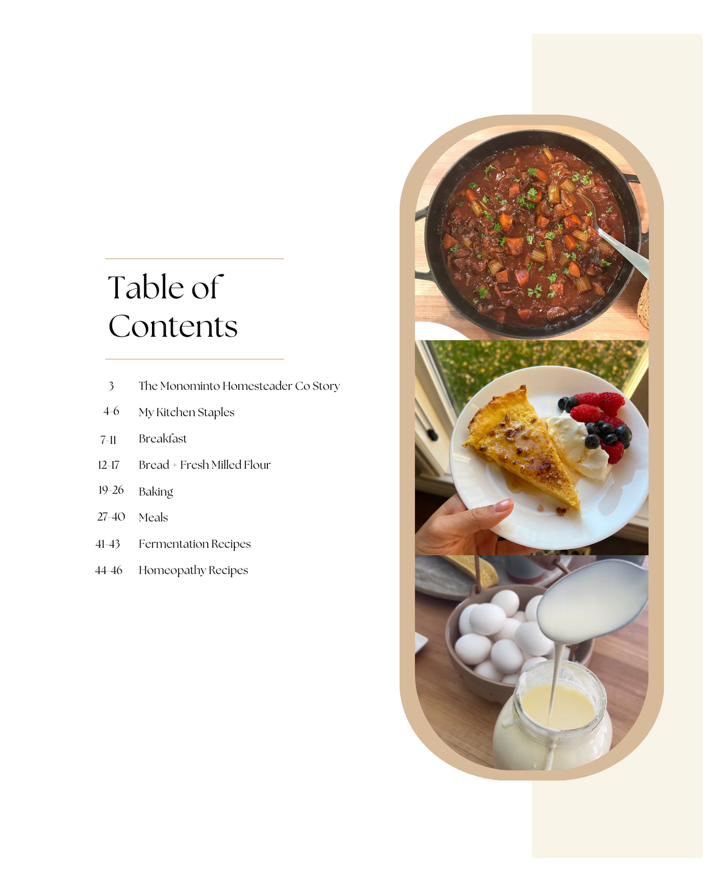 Digital E-Book | Recipes From the Homestead