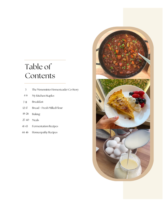 Digital E-Book | Recipes From the Homestead